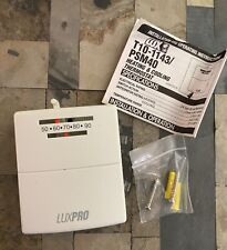 LuxPro PSM30SA 1.5A 24V Low Voltage Mechanical Non-Programmable Thermostat picture