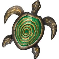 Regal Art & Gift Bronze Sea Turtle Wall Decor, 18-Inch  picture
