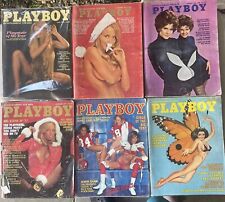Vintage Playboy Magazine Lot 1970s picture
