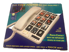 Vintage NOS PF Large Button Picture Telephone 1998 picture