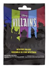 Disney Parks Villains Mystery Collection 5 Pc Pin Pack Sealed NEW picture