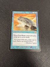 Great Whale Urza's Saga HEAVILY PLD Blue Rare MAGIC THE GATHERING CARD ABUGames picture