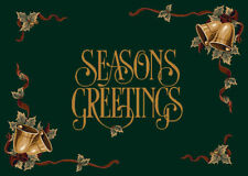5x8 Milliken Season's Greetings Wintergreen Bells Area Rug - Approx 5'4