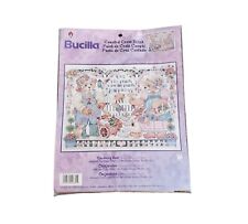 Plaid Bucilla Counted Cross Stitch Kit Gardening Bear 42834 NEW NOS Sealed picture