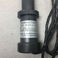 NEW NO BOX LEEDS CONDUCTIVITY CELL TUBE SAWN THRU NO DAMMAGE TO WIRES 4908-01-44 picture