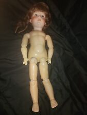 Antique German Armand Marseille Doll A 8 M 390 Incomplete Repair Or Parts 22” picture
