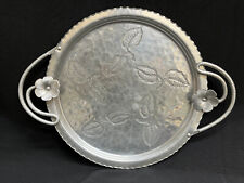 Vintage Farberware® - Brooklyn, NY - Wrought Aluminum Double Handle Serving Tray picture