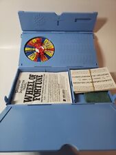 Vintage Travel Wheel of Fortune 1989 Pressman Complete picture