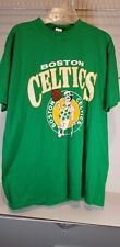 Rare Vintage Boston Celtics Artex T Shirt Single Stitch Made in USA Size L picture
