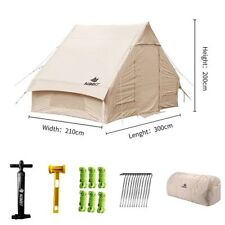 Aisunss inflatable outdoor camping tent family 3-4 person Easy Set up glamping picture