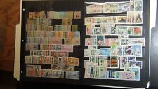 Stampsweis New Caledonia collection on black stock est 100s or so stamps picture