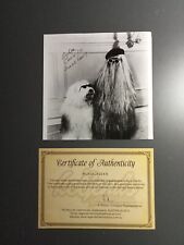 Felix Silla Cousin IT Addams Family 10x8 With Coa picture