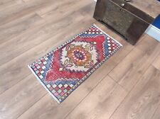 Small Handmade Rug, Small Oushak Rug, Small Entry Rug, Small Kilim 1.5 x 3.0 ft picture