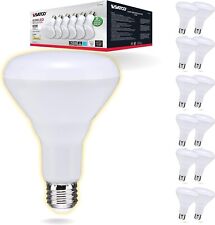 Satco S11470 - 8.5 Watt LED BR30 Dimmable Bulb - 2700K (2 Packs of 6) picture