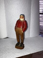 Vintage 1942-5.5” Man Syroco Wood Figurine Antique picture