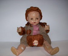 Creepy Haunted Scary Antique Doll Composition Doll, 1920s picture