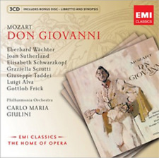 Wolfgang Amadeus Mozart Don Giovanni (CD) Album (UK IMPORT) picture