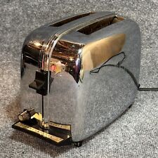 Vintage Toastmaster S131 Chrome 2 Slice Toaster Oven -Tested WORKS MCM Art Deco picture