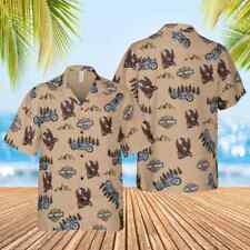 SALE harley davison hawaiian shirt, button up shirt, motorcycle shirt picture