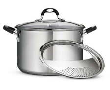 Tramontina Gourmet Stainless Steel 8 Quart Lock and Drain Stock Pot picture