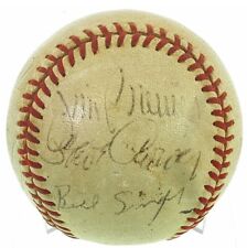 Vintage LA Dodgers Signed Baseball BILL SINGER, JIM LEFEBUR, Multiple Signatures picture