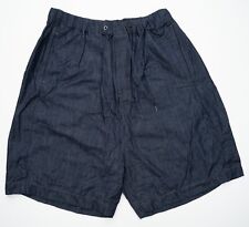 NWT FUMITO GANRYU Made in Japan Navy Denim Cotton Long Shorts 2 Fits XL picture