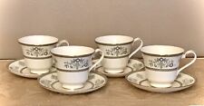 Minton China Henley Cup & Saucer Set(s) 3” Qty. 4 England EUC picture