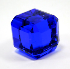 192.80 Ct Natural Cube Cut Blue Tanzania Tanzanite Loose Gemstone CERTIFIED picture