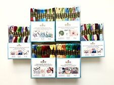 Lot of 12 Boxes DMC Skeins Assorted Colors Embroidery Floss Thread *NEW picture