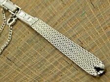 Baldwin Vintage NOS Watch Band Stainless Butterfly Clasp C-Ring Unused Bracelet picture