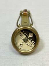 TRU NORD V E Budlong Brass Pin on Compensated Compass Brainerd Minnesota picture