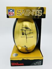NFL New Orleans Saints 4-Signature Football Mark Ingram, Thomas Morstead, Etc.. picture