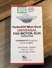 MARS 12500 AmRad Turbo 200 Mini Oval 2.5-15 MFD 440/370V Universal Run Capacitor picture