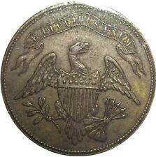 (1830's) Eagle 3210/ Blank 0b (R-9) Very Rare Early Patriotic Token  picture