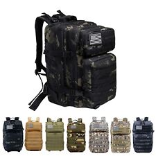 45L Large Military Tactical Army Backpack Outdoor Sport Rucksack Trekking Bags picture