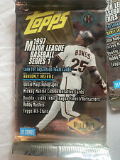1997 Topps Series 1 Factory Sealed Retail Baseball Packs picture