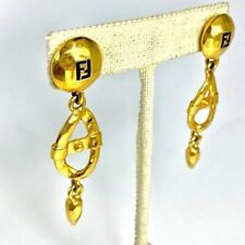 vintage fendi earrings picture