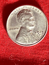 1943  wwll steel penny error ghost 4 & “L” in Liberty Rim Error Cent s mint mark picture
