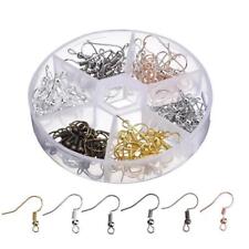120 Pieces Earring Hooks Ear Wires French Hooks Hypoallergenic Stainless Steel picture