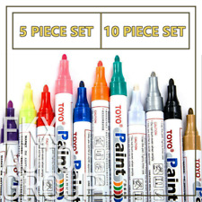 5/10PCS NEW Waterproof Permanent Paint Pen Tire Metal Outdoor Marking Ink Marker picture