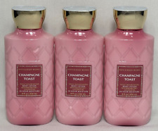 Bath and Body Works Champagne Toast Body Lotion 8 Oz 24 Hour Moisture Set of 3 picture