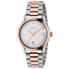 Gucci G-Timeless YA126473 Men's Quartz Two Tone Watch - Retail Price $1025 picture