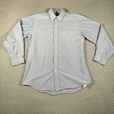 Vintage LL Bean Shirt Men's Size 15-32 Blue Oxford Casual Costa Rica Pocket picture