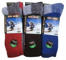 6 Pairs Men Merino wool socks Thermal Socks Insulated Cold Weather Winter socks picture