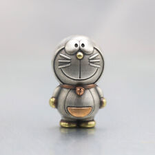 Cartoon Doraemon S925 Silver Necklace Unisex Pendant Gift For Couples W/Chain  picture