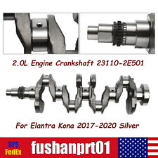 2.0L Engine Crankshaft 23110-2E501 For Elantra Kona 2017 2018 2019 2020 Silver picture
