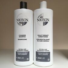 Nioxin System #2 Duo (Shampoo and Scalp Therapy Conditioner), 33.8 oz picture