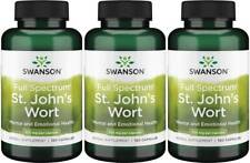 360 Caps Swanson St John’s Wort 375mg Stress Anxiety Depression Hypercin + Bonus picture