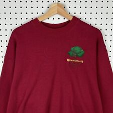 Vintage Honors College Stitched Embroidered Crewneck Sweatshirt Hanes 90s Sz XL picture