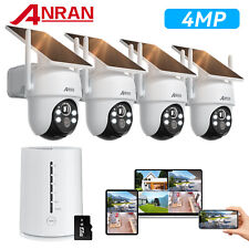 Solar Battery Powered Wireless Security Camera System WiFi IP Outdoor Home Audio picture